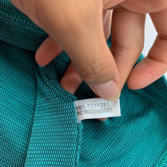 Tommy Bahama Polo Shirt Mens XL Extra Large Jade Green Space Dye Short Sleeve - Picture 5 of 11